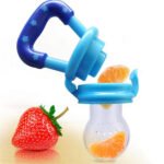 Food Pacifier + Feeder Spoon/ Fresh Fruit Food Baby , Feeding Safe Fruit Feeder ,  (random color) thumbnail 1