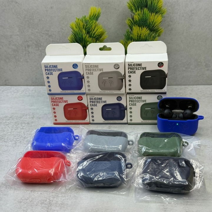 Silicone Case for AirPods Pro / Pro 2 - High Quality Protective Cover - Random Color - Image 3