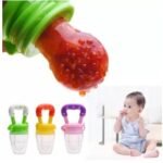 Baby Solid Baby Fruit Pacifier Fresh Fruit Feeder Infant Teething Toy Nibbler Teether Pacifier Safe Silicone Pacifier (random color) thumbnail 1