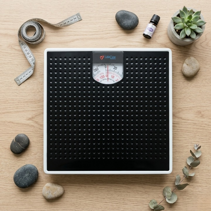 Life Care Medical Mechanical Personal Scale For Body Weight Tracking | 120kg Capacity