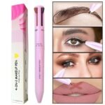 Eye ShadowLiner Combination 4 In 1 Makeup Pen Multifunctional Cosmetics Ballpoint Pens Waterproof Eyeliner Eyebrow Pencil Long lasting Highlighter Stick thumbnail 4