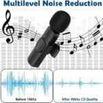 K11 2 IN 1 Collar Wireless Microphone Iphone/Android & Type C Supported thumbnail 4