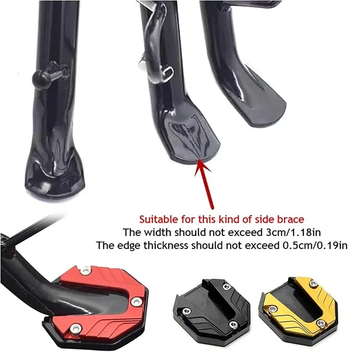 Side Stand Fancy Cover – High-Quality Fit for All 70cc Bikes - Image 2