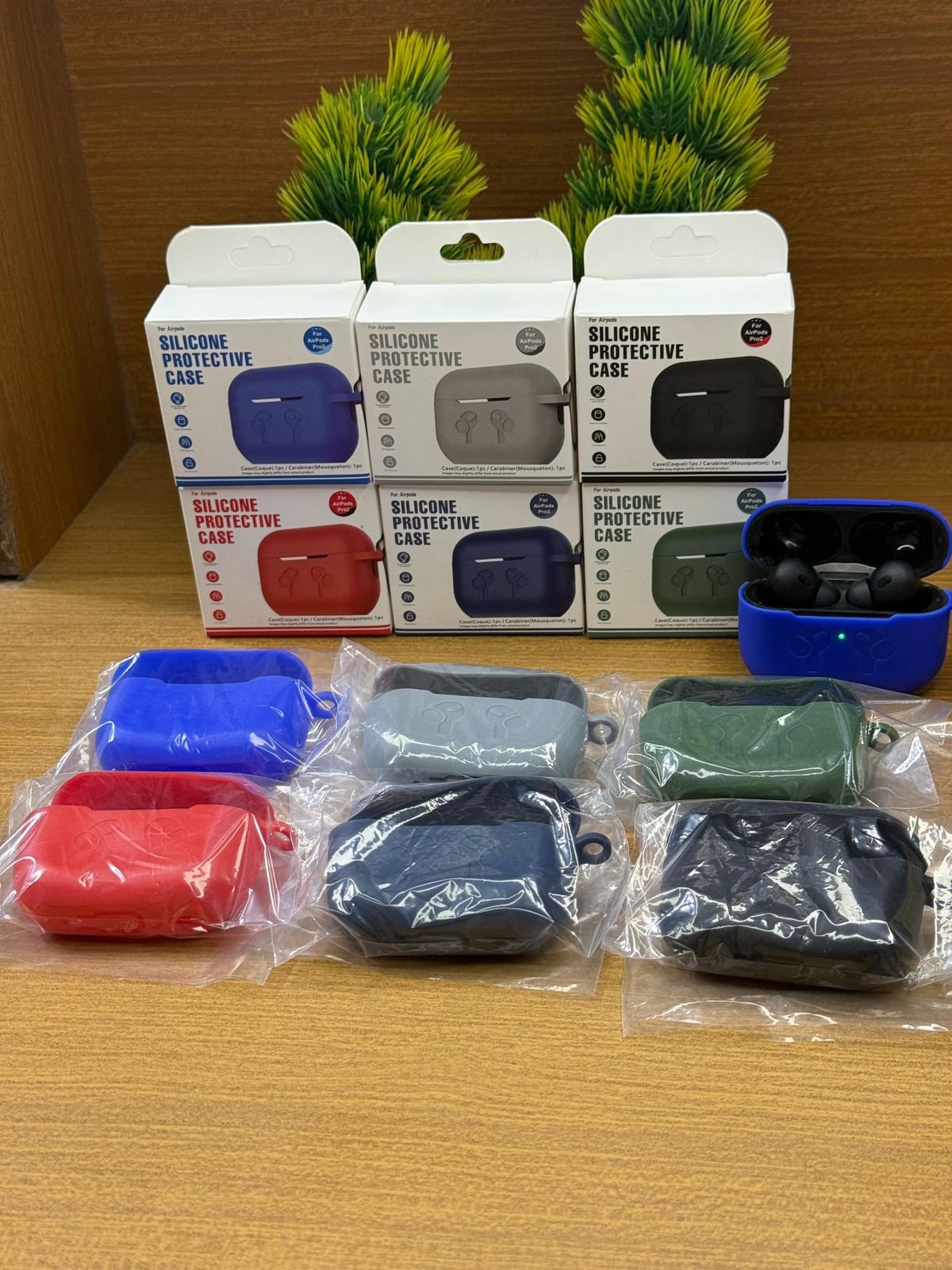Silicone Case for AirPods Pro / Pro 2 - High Quality Protective Cover - Random Color - Image 4