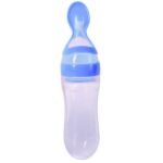 Silicone Bottle Feeding Baby Spoon Feeder - Best Quality Spoon Feeder - Random Color thumbnail 3