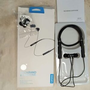 Lenovo HE05 Wireless Neckband Bluetooth Earphones | Sports Handsfree with Mic