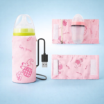 USB Portable Travel Milk Warmer Bag Cycle Constant Temperature Smart Feeding Bottle Heating Cover thumbnail 1