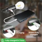 T01 Type-C Rechargeable LED Camping Bulb – Portable Hanging Warm Light Tent Lamp thumbnail 2