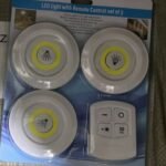 Pack of 3 LED Remote Control Lights – Tap Lights with Self Adhesive for Cabinet, Wardrobe & Kitchen thumbnail 5
