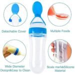 Silicone Bottle Feeding Baby Spoon Feeder - Best Quality Spoon Feeder - Random Color thumbnail 2