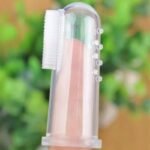 Baby Finger Toothbrush Silicon Toothbrush+Box Children Teeth Clear Soft Silicone Infant Tooth Brush Rubber Cleaning Baby Brush thumbnail 4