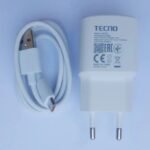 Tecno Fast Charging Charger with USB Cable Complete Set | Original Quality Power Adapter for Tecno Mobile Phones thumbnail 4