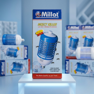 1200 Watt Millat LED Anti-Mosquito Insect Killer (Large 10-Inch) – High-Voltage Electronic Bug Zapper Lamp