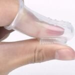 Baby Finger Toothbrush Silicon Toothbrush+Box Children Teeth Clear Soft Silicone Infant Tooth Brush Rubber Cleaning Baby Brush thumbnail 3
