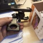 Aluminum Alloy Bike & Motorcycle Handlebar Phone Holder | Universal Mobile Stand Mount Bracket (Metal Body) thumbnail 4