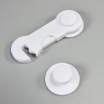 1 Pc - Children Kid Drawer Lock Baby safe Angle Sliding Door Plastic Child safety locks products ( random color ) thumbnail 5