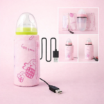 USB Portable Travel Milk Warmer Bag Cycle Constant Temperature Smart Feeding Bottle Heating Cover thumbnail 2