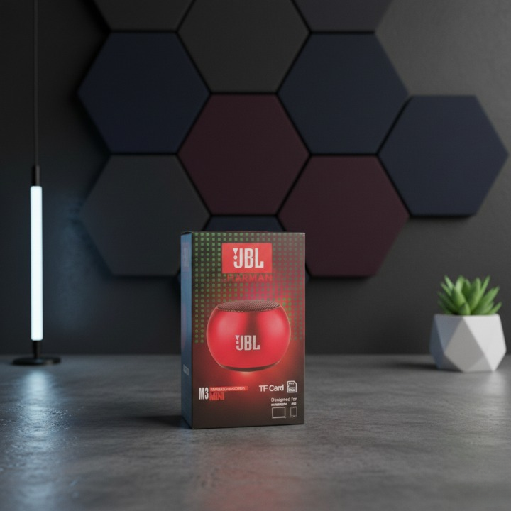 JBL M3 Mini Bluetooth Speaker Big Sound In Small Size Wireless Speaker With Bluetooth 4.1 And Voice Control (Random Color) - Image 2