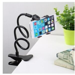 Flexible Snake Mobile Stand – Adjustable Lazy Phone Holder for Desk, Bed & Table | Random Color
