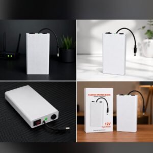 Xiaomi Mi 20000Mah 12V Router Power Bank – Mini UPS Battery Backup for Wi-Fi Routers