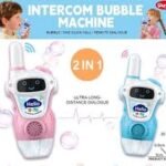 2 Pcs Intercom Bubble Machine Walkie Talkie Kids Bubble Maker Toy Fun Outdoor Bubble Blower Toy For Kids thumbnail 3