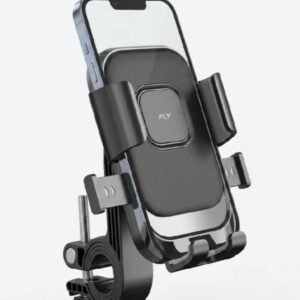 FLY PT-030 Universal Bike Phone Holder Secure Stable Hands Free Riding With 360 Degree Adjustable Viewing