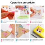 Diamond painting sticker kit ( for kids )random designs thumbnail 4