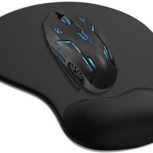 Premium Ergonomic Gaming Mouse Pad with Wrist Support – Non-Slip Base & Comfortable Memory Foam Design (Random Color)