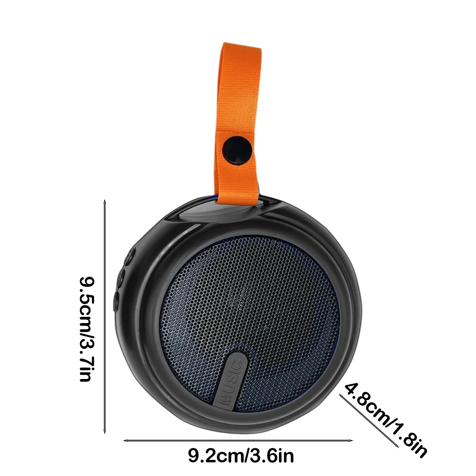 X-316 Mini Bluetooth Speaker – Multi-Function Portable Wireless Outdoor Speaker with USB, TF Card & FM Radio (Random Color) - Image 3