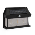 Solar Interaction Wall Lamp Outdoor Motion Sensor Light Solar Powered LED Wall Light Waterproof thumbnail 1