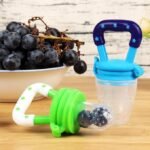 Baby Solid Baby Fruit Pacifier Fresh Fruit Feeder Infant Teething Toy Nibbler Teether Pacifier Safe Silicone Pacifier (random color) thumbnail 4