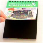 Scratch Note Pad -   Rainbow Drawing Draft Books for Children (random book) thumbnail 5