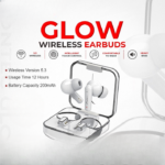 Fontec Glow Airbuds – ENC Gaming Wireless Earbuds with Deep Bass & LED Display thumbnail 2