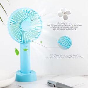 Eternal Classic Portable USB Mini Fan Air Cooler Rechargeable Handheld Bladeless Fan | Multiple Colours