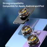 MEMO CX07 Pro Mobile Cooling Fan 25W Semiconductor Phone Cooler – Fast Cooling Gaming Radiator for Android & iPhone ~ Magnetic Support thumbnail 1