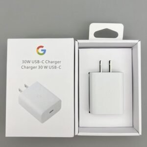 Google 30W USB-C Fast Charger Adapter with Power Delivery 3.0 and PPS Support ~ Without Cable