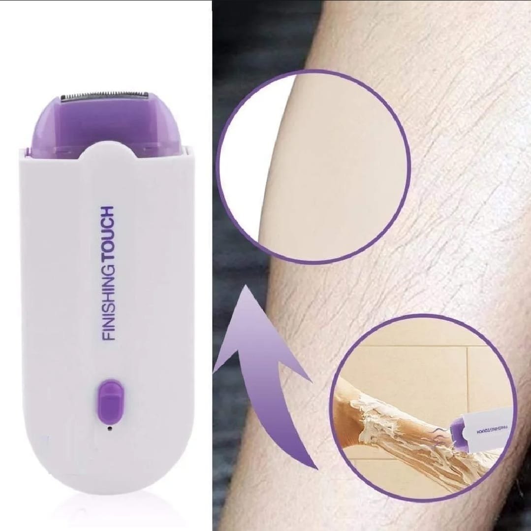 Finishing Touch Yes Hair Remover Rechargeable Painless Facial And Body Hair Remover Rotary Electric Shaver For Women - Image 5