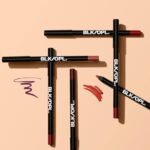 2 in 1  BLK/OPL Eye Pencil With Sharpener, Makeup Smooth Cosmetic Beauty Eyebrow Tool thumbnail 2