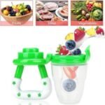Baby Solid Baby Fruit Pacifier Fresh Fruit Feeder Infant Teething Toy Nibbler Teether Pacifier Safe Silicone Pacifier (random color) thumbnail 3