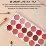 Moccallure Professional 18-Colors Lipstick Kit – Long-Lasting, Hydrating & Compact | Unisex Makeup Set thumbnail 3