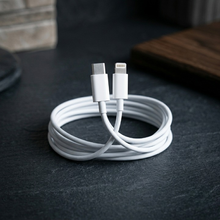 Apple USB-C to Lightning Cable (1m) – Premium Fast Charging Data Cable with Box Packing - Image 3