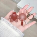Cute Rabbit Keychain Lipgloss – Adorable, Portable & Hydrating Lip Care with Glossy Shine (Pack of 3) thumbnail 4