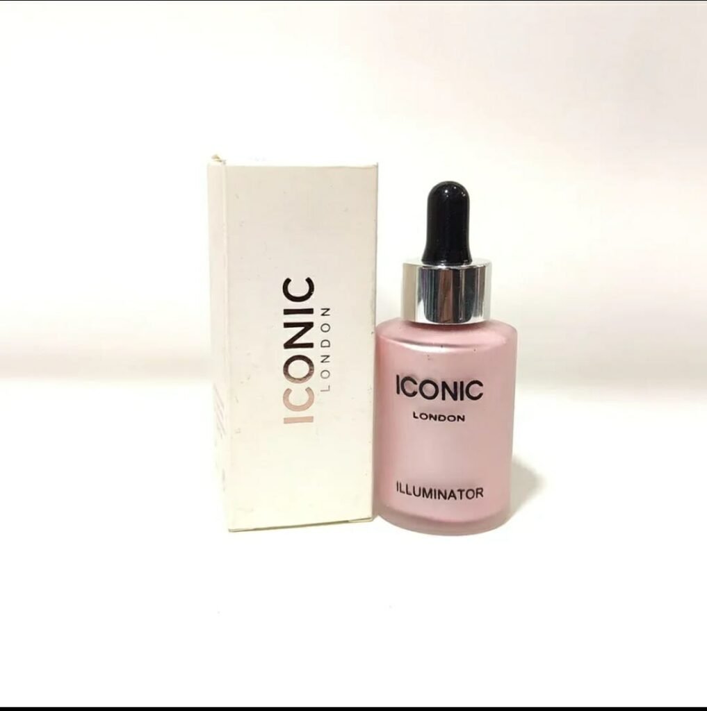 Iconic London Illuminator Highlighter Drops Ultra Glow Liquid Highlighter Radiant Finish Luminous Shine