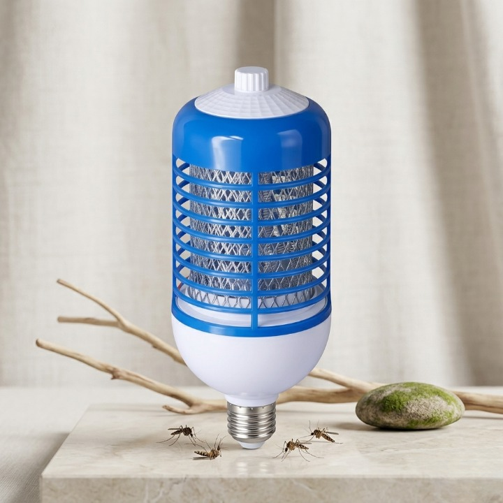 1200 Watt Millat LED Anti-Mosquito Insect Killer (Large 10-Inch) – High-Voltage Electronic Bug Zapper Lamp - Image 2