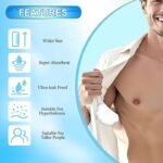 10 Pcs Breathable Sweat Pads For Men Comfortable Disposable Underarm Pads For Sweat Protection And Daily Freshness thumbnail 2