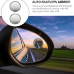 Car Blind-Spot Side Mirror Silver Frame - (2 Pc / Set) thumbnail 1