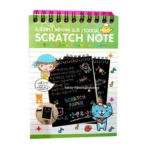 Scratch Note Pad -   Rainbow Drawing Draft Books for Children (random book) thumbnail 2