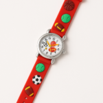 High Quality Cute Football Cartoon Children Watch Girls Rubber Kids Watches Boys Silicone Quartz Wristwatches (Random-Colour) thumbnail 3