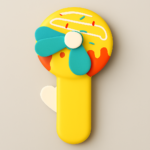 Handheld Donald Shape Toy Fan for Kids – Cute Cartoon Design, Safe Soft Blades, Portable Mini Fan for Summer Play & Cooling (Random Color) thumbnail 4
