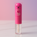 2 in 1 Cute Lip Balm + Lip Oil – Moisturizing, Glossy & Nourishing Lip Care | Available in Yellow, Red, Pink, Dark Pink, Purple & Sky Blue thumbnail 4